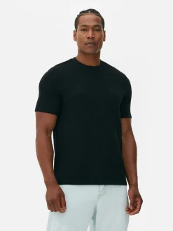 Geripptes T-Shirt Aus Ottoman