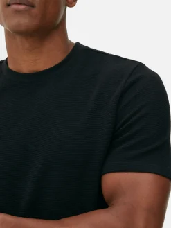 Geripptes T-Shirt Aus Ottoman