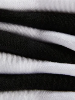 Gestreifte Socken In Viertellänge, 5er-Pack