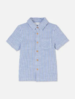 Gestreiftes Kurzarmhemd