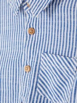 Gestreiftes Kurzarmhemd