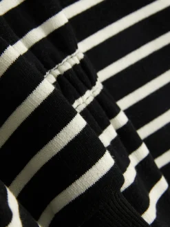 Gestreiftes Sweatshirtkleid