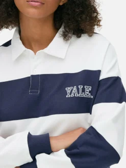 Gestreiftes „Yale“ Poloshirt