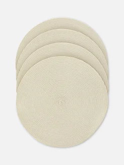 Gewebte Platzdeckchen, 4er-Pack