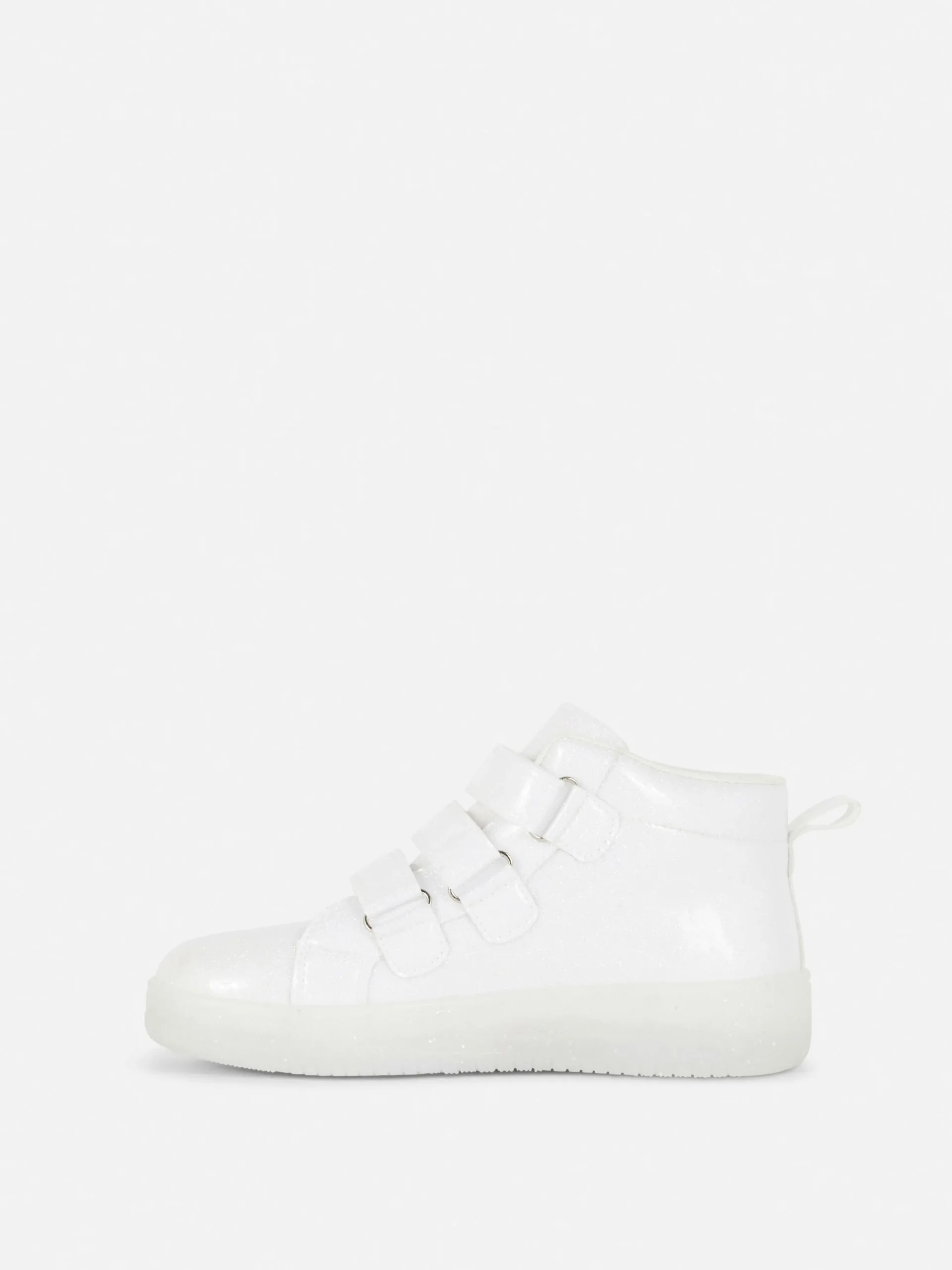 Glitzernde, Leuchtende High-Top-Sneaker