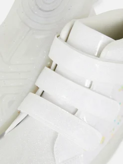 Glitzernde, Leuchtende High-Top-Sneaker