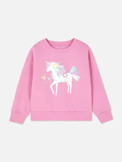 Grafik-Sweatshirt Mit Rundhalsausschnitt