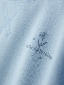 Grafik-Sweatshirt Mit Rundhalsausschnitt