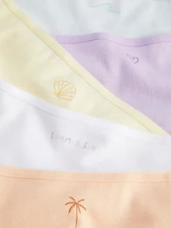 Grafische Tangas, 5er-Pack