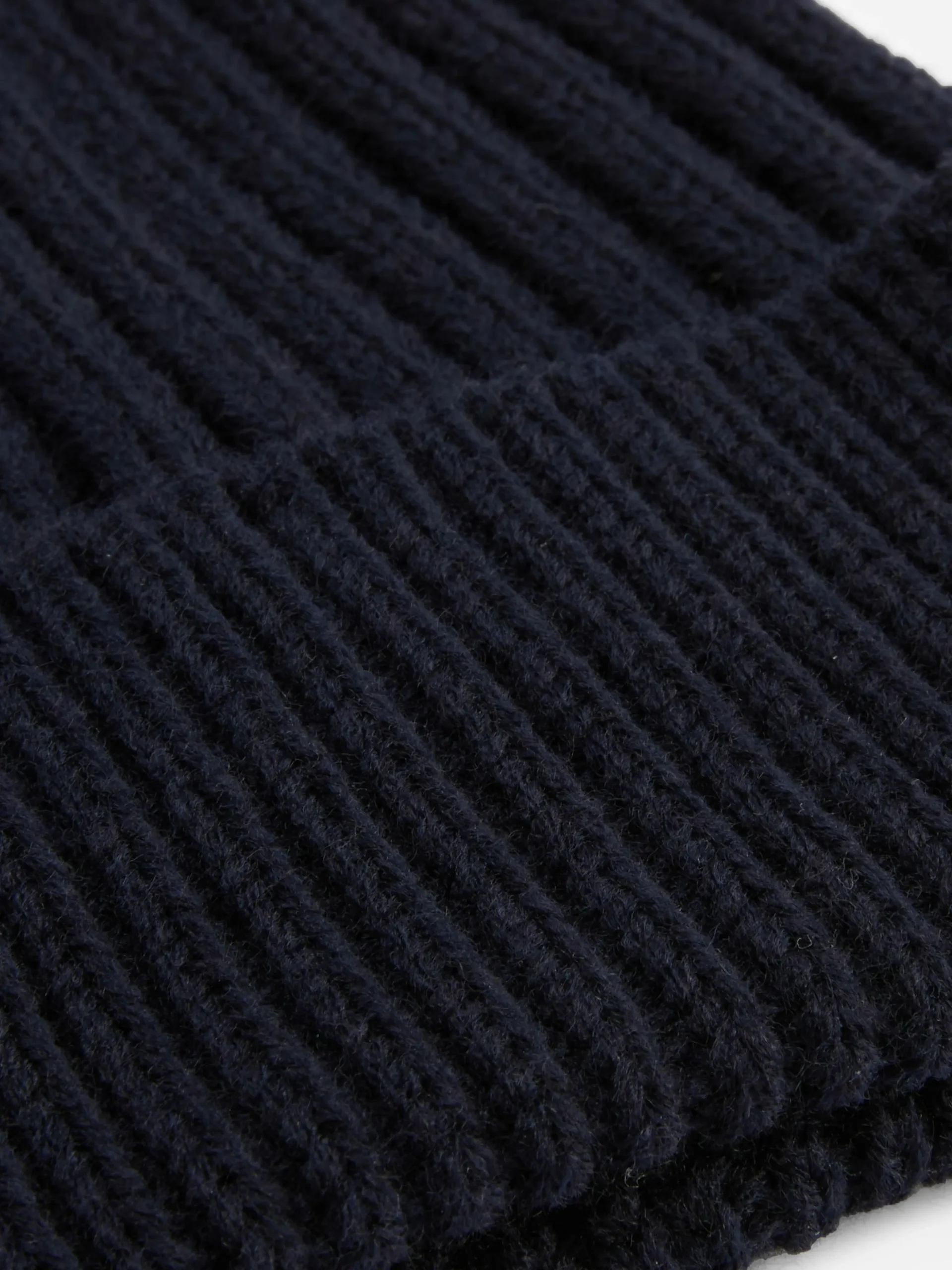 Grob Gerippte Beanie
