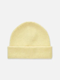 Grobstrick-Beanie Mit Umschlag