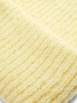 Grobstrick-Beanie Mit Umschlag