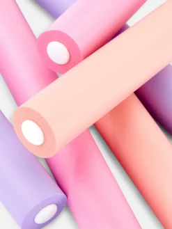 Große, Biegsame Lockenwickler, 6er-Pack