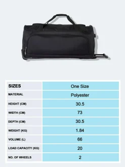 Große Duffel-Tasche Mit Rollen