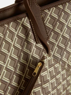 Große Tragetasche Mit Monogramm