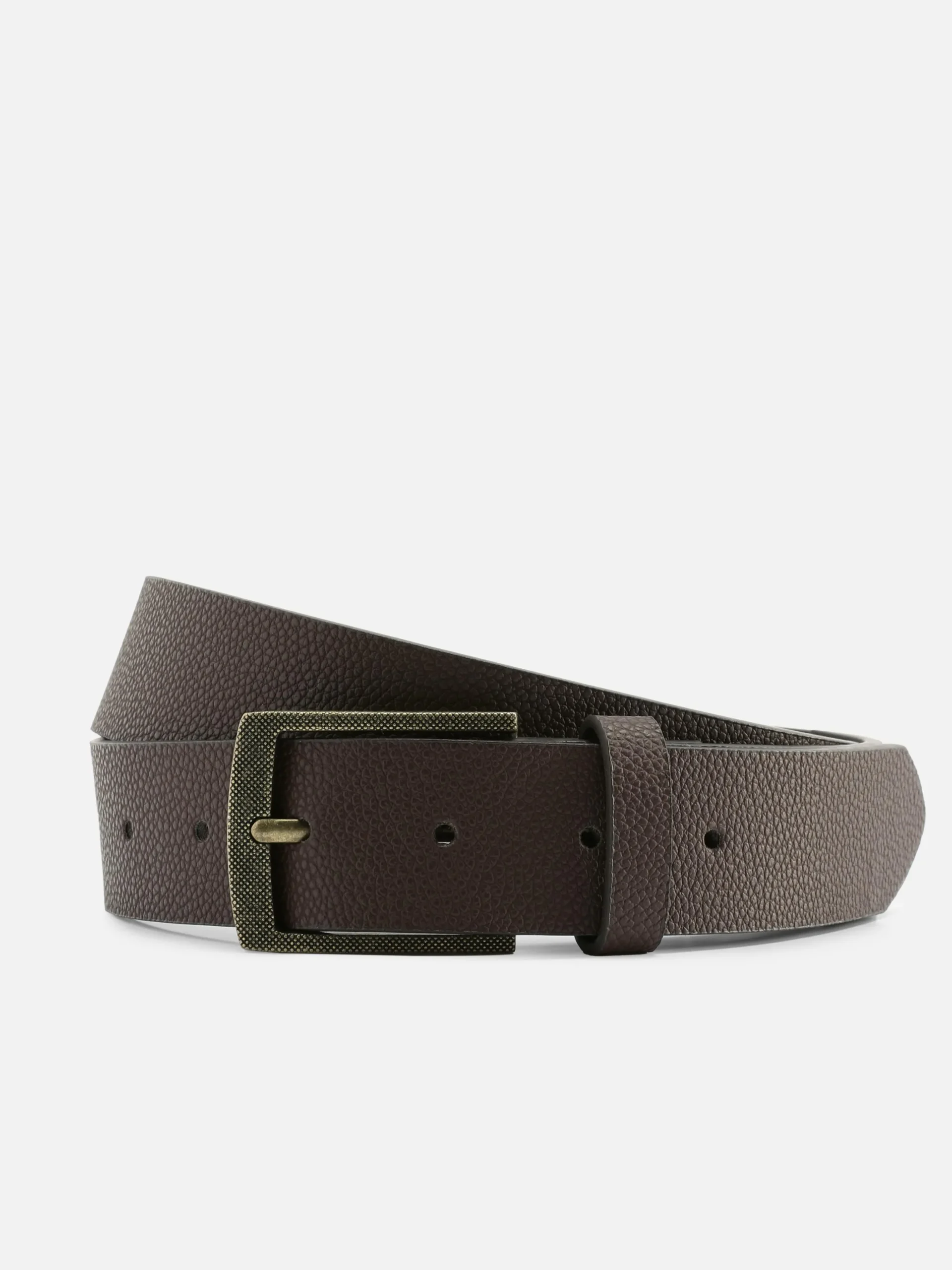 Gürtel Aus Genarbtem Kunstleder