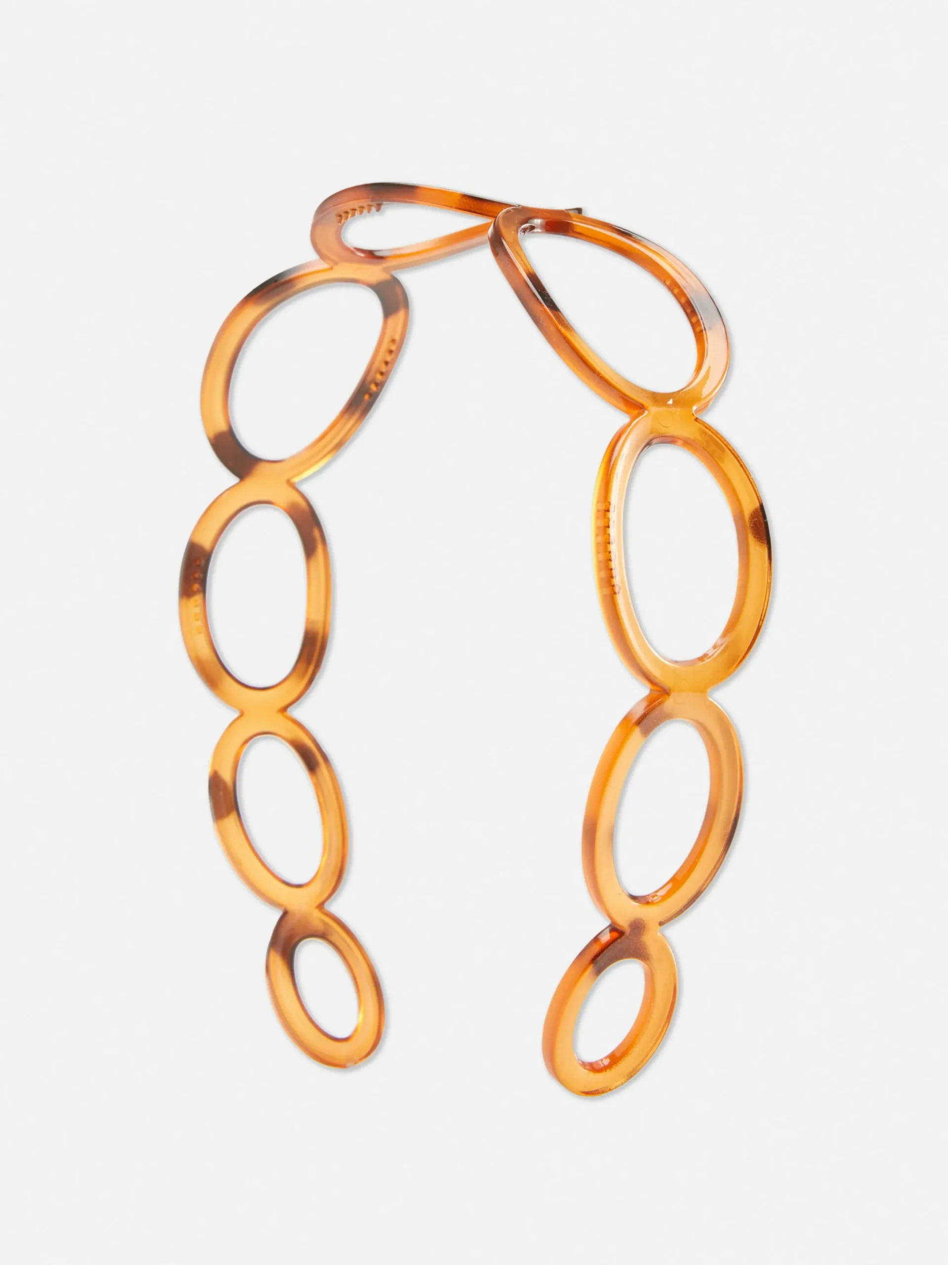 Haarreif Aus Harz Mit Ovalem Design