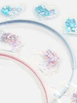 Haarreifen Mit Glitzerpartikeln, 2er-Pack