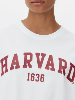 „Harvard“ T-Shirt Im Oversized-Look