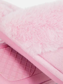 Hausschuhe In Wildleder-Optik