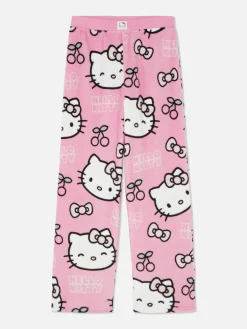 „Hello Kitty“ Fleece-Schlafanzughose Zum 50. Jubiläum