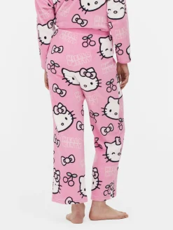 „Hello Kitty“ Fleece-Schlafanzughose Zum 50. Jubiläum