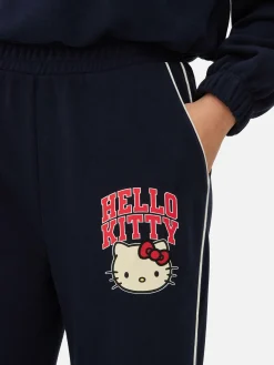 „Hello Kitty“ Jogginghose Mit Geradem Bein Und Seitenstreifen