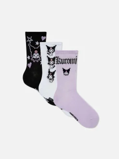„Hello Kitty Kuromi“ Crew-Socken, 2er-Pack