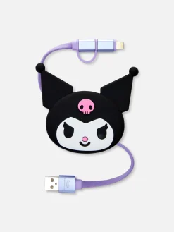 „Hello Kitty Kuromi“ Einziehbares Ladegerät