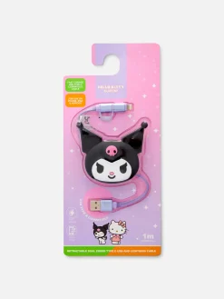 „Hello Kitty Kuromi“ Einziehbares Ladegerät