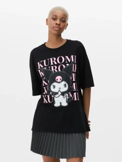 „Hello Kitty Kuromi“ T-Shirt Im Oversized-Look