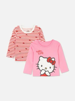 „Hello Kitty“ Langarm-T-Shirt, 2er-Pack
