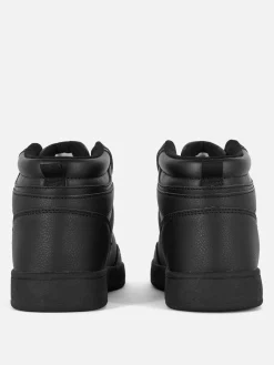 High-Top-Sneaker In Blockfarben