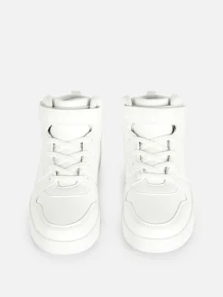 High-Top-Sneaker Mit Dicker Sohle