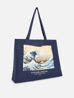 „Hokusai Die Große Welle“ Canvas-Tasche
