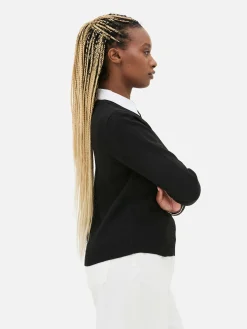 2-in-1-Hemd Und -Pullover