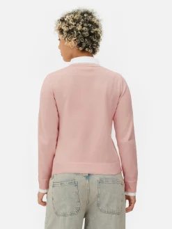 2-in-1-Hemd Und -Pullover