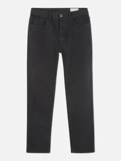 Jeans Mit Geradem Bein