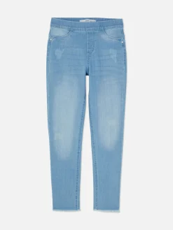 Jeggings Mit Ausgefranstem Saum