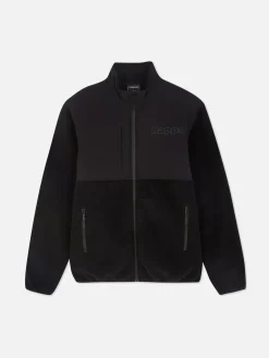 „Kappa X Primark“ Fleece-Jacke Mit Reißverschluss