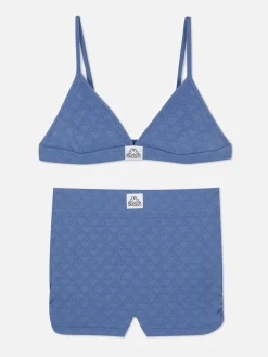 „Kappa X Primark“ Set Aus Nahtlosem Bralette-BH Und Shorts
