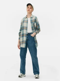 Kariertes Hemd In Boyfriend-Fit