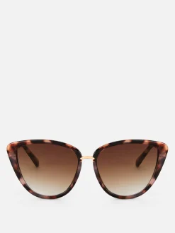 Katzenaugen-Sonnenbrille Mit Metall-Steg