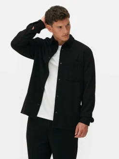 „Kem“ Jersey-Hemdjacke