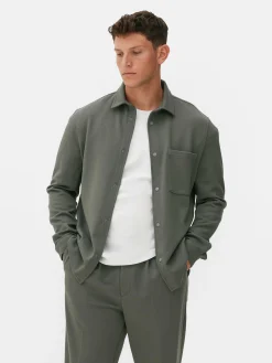 „Kem“ Jersey-Hemdjacke