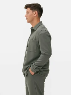 „Kem“ Jersey-Hemdjacke