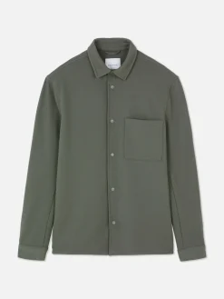 „Kem“ Jersey-Hemdjacke