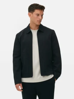 „Kem“ Jerseyjacke Mit Reißverschluss