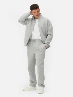 „Kem“ Jogginghose Mit Geradem Bein Und Biesen