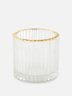 Kerzenhalter Mit Geriffeltem Teelicht